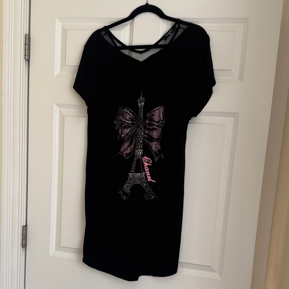 Fashion  Graphic Women Top XL